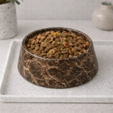Marble Food Bowl for Cats & Dogs