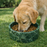 Marble Pet Feeding Bowl