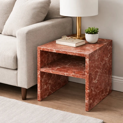 Marmo Calacatta Marble Side Table
