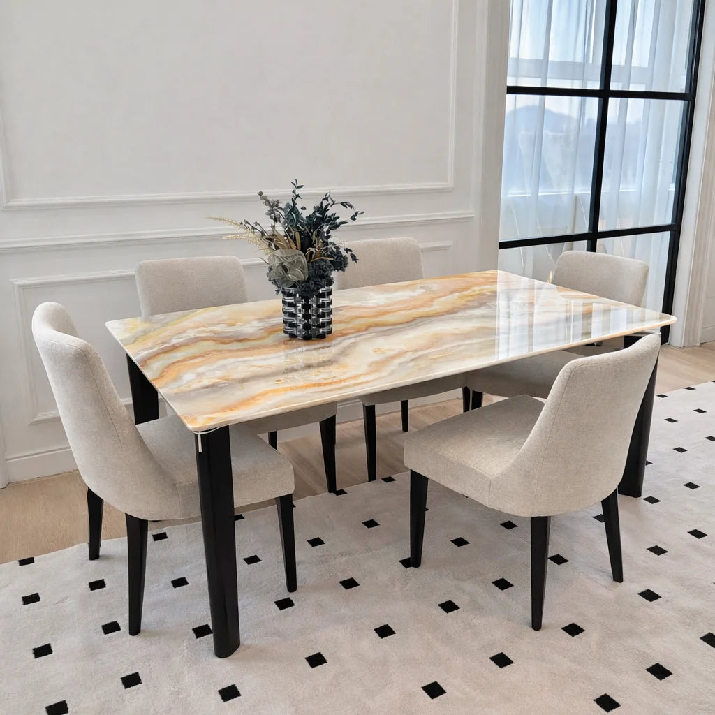 Modern Luxe Dining Table