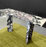 Modern Style Console in Marmo Calacatta Viola 
