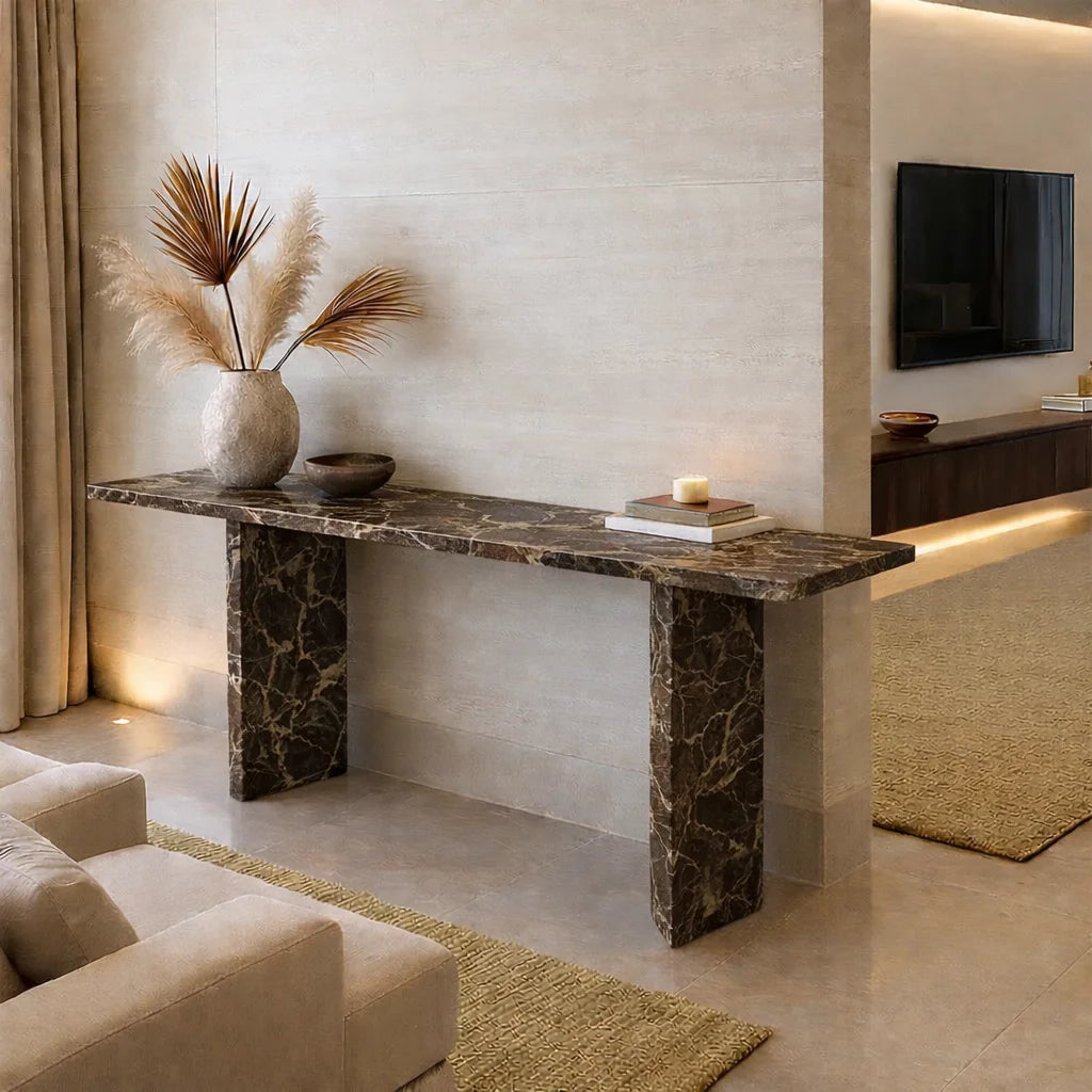 Marmo Viola Modern Style Console Table