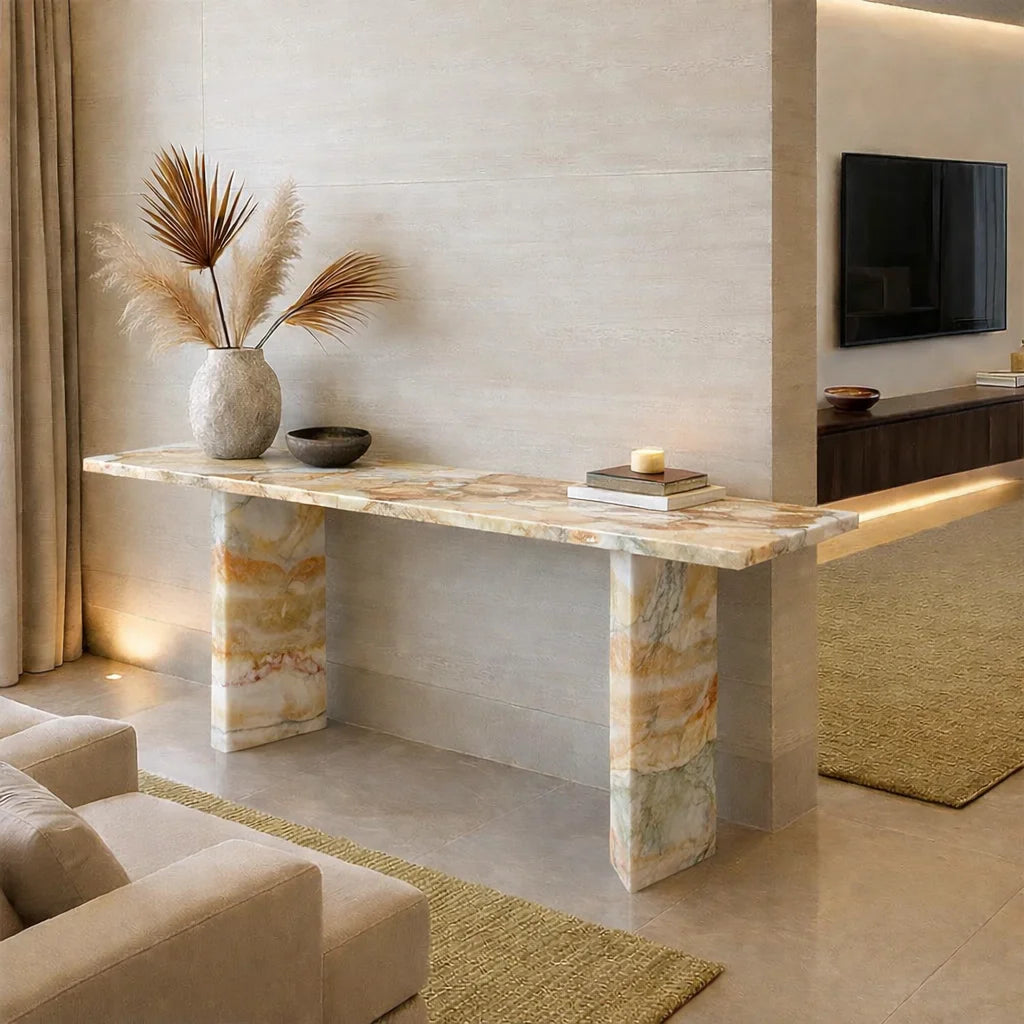 Marmo Viola Modern Style Console Table