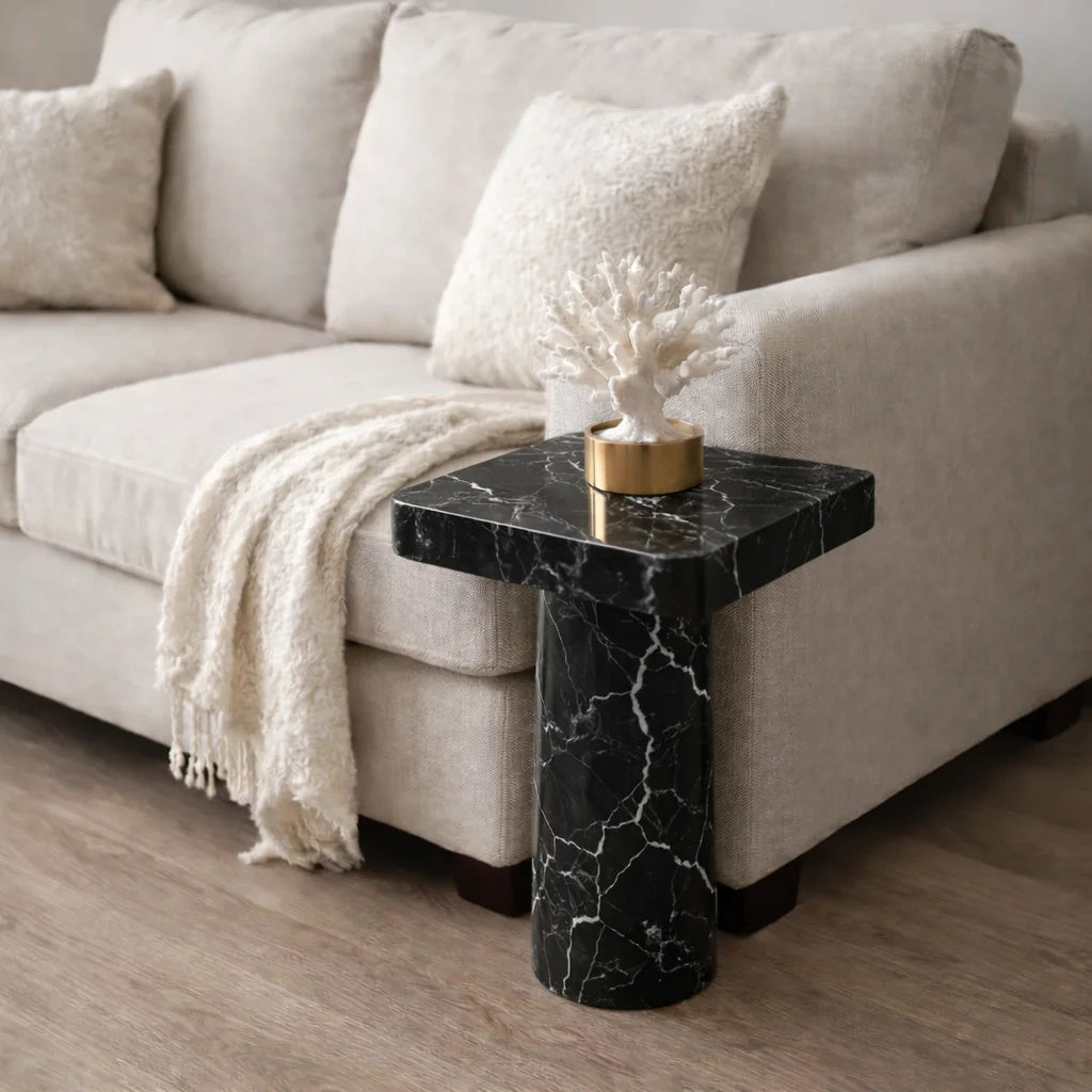Monarch Stone Side Table