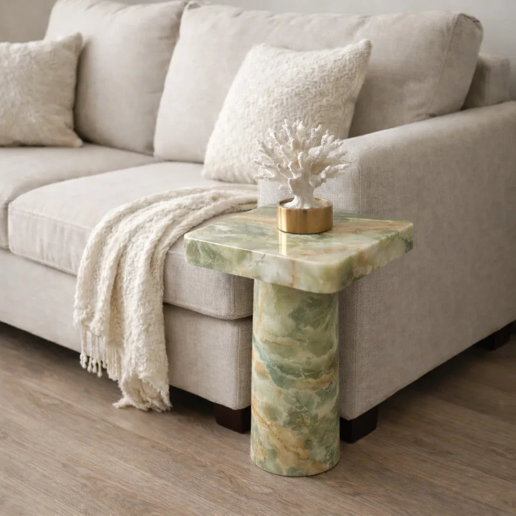 Monarch Stone Side Table