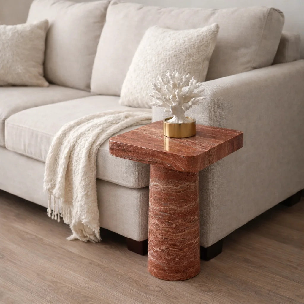 Monarch Stone Side Table