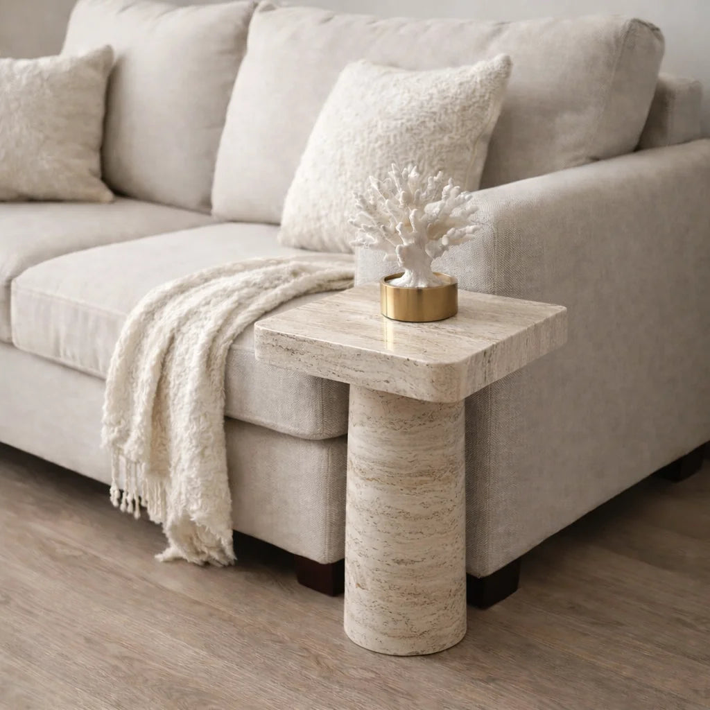 Monarch Stone Side Table