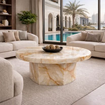 Natural  Stone Marble coffee Table