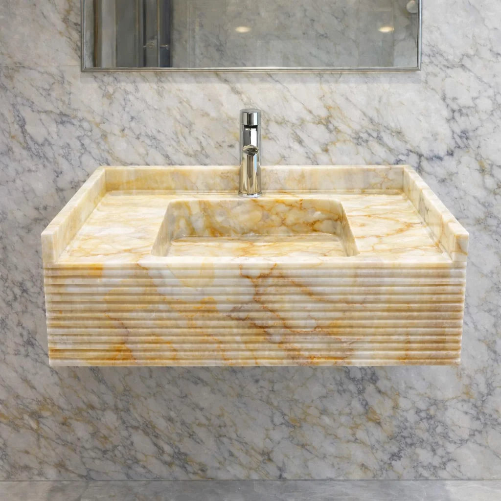 Natural Stone Apron Basin