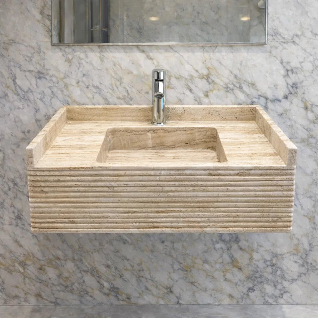 Natural Stone Apron Basin