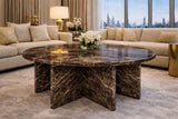 Signature Natural Stone Round Coffee Table