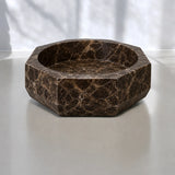 Noir Octagon Marble Bowl