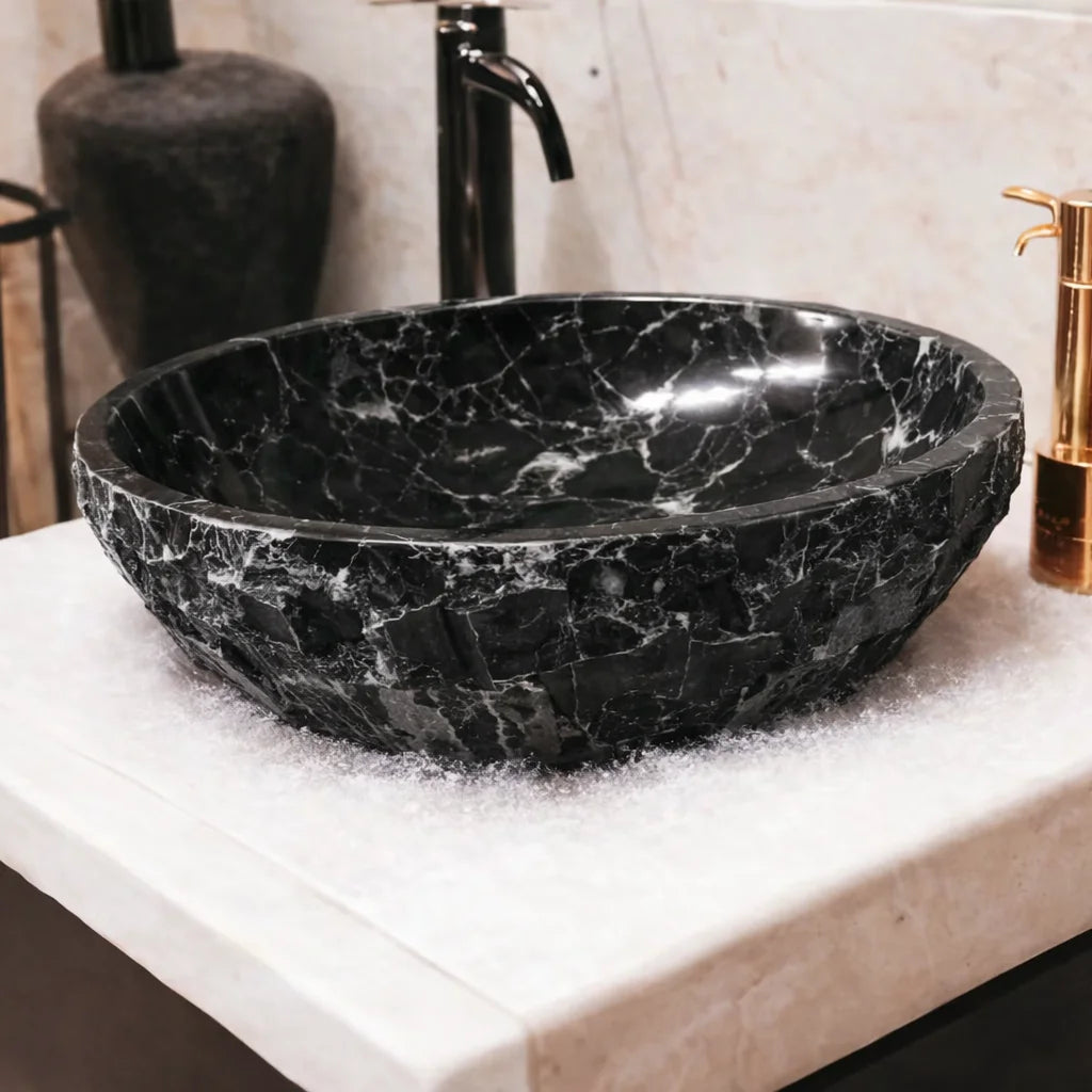 Noir Stone Vessel
