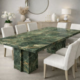 Noir Vein Marble Dining Table