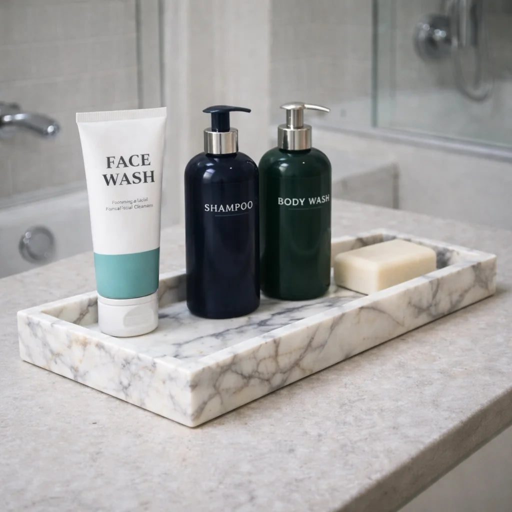 Nordic Marble Organizer Tray