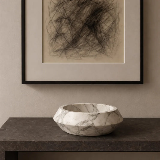 Obsidian Marble Bowl