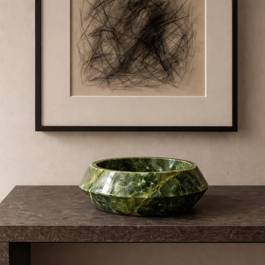 Obsidian Marble Bowl