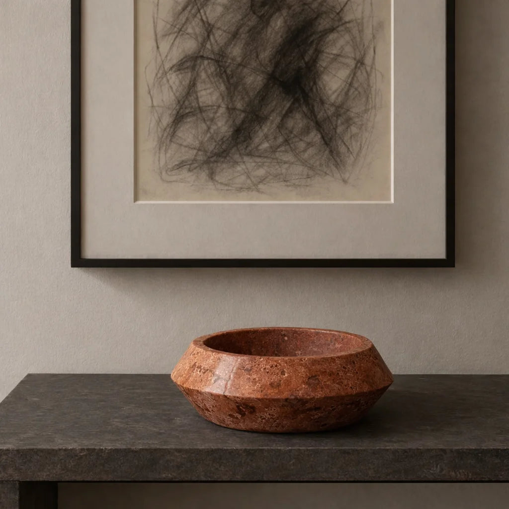 Obsidian Marble Bowl