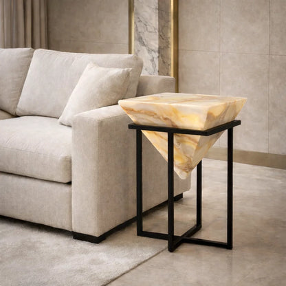 Trivanta Marble Side Table