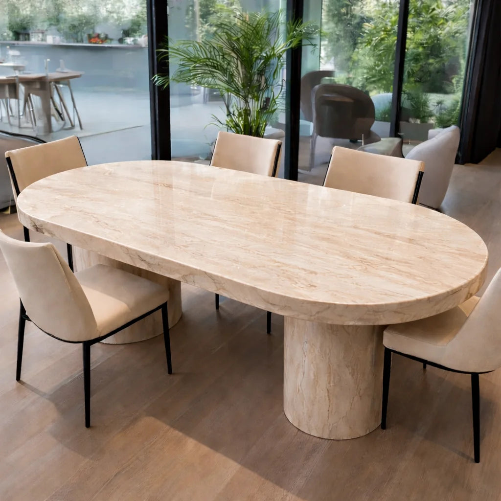 Opal Crest Dining Table
