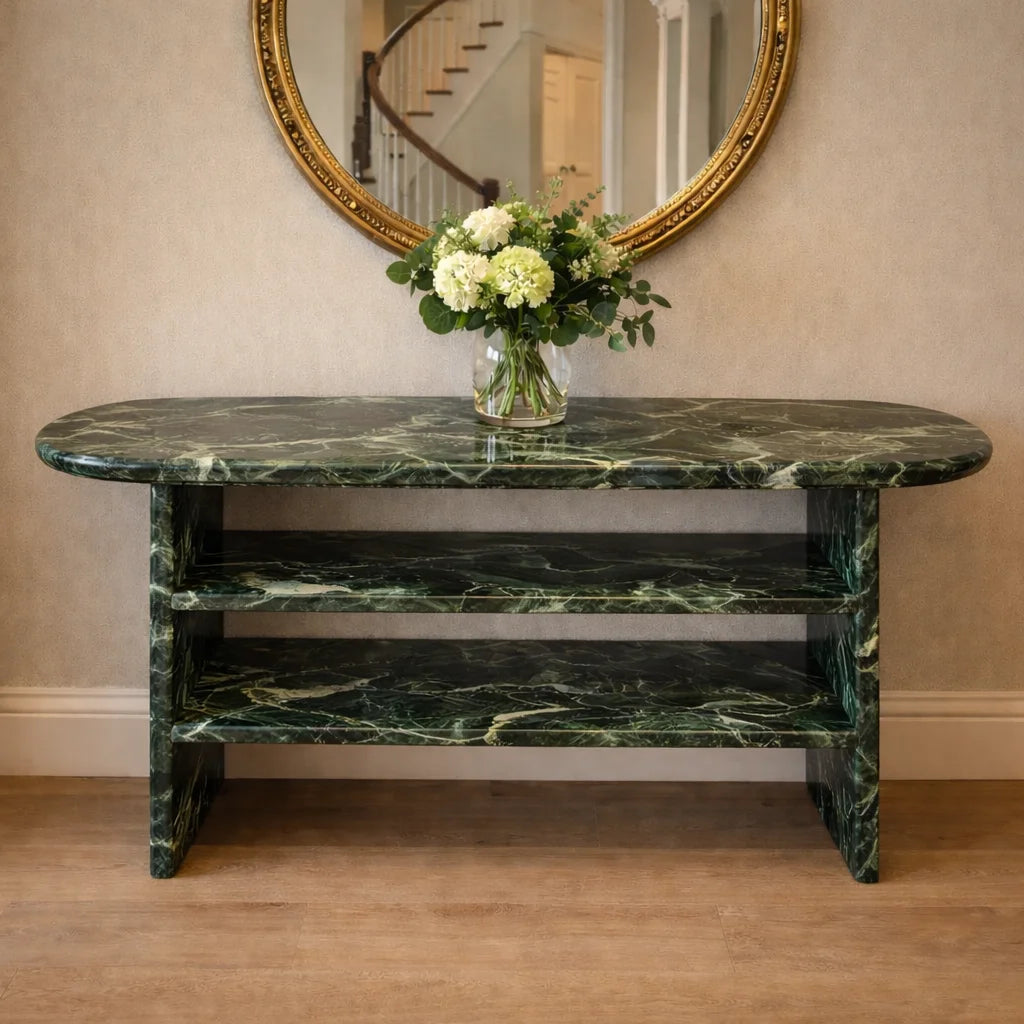 Opal Curve Console Table