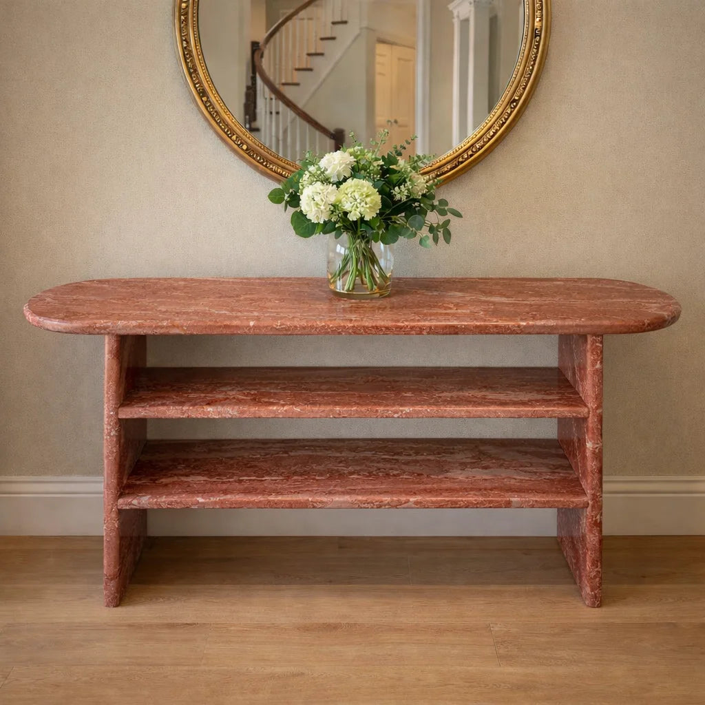 Opal Curve Console Table