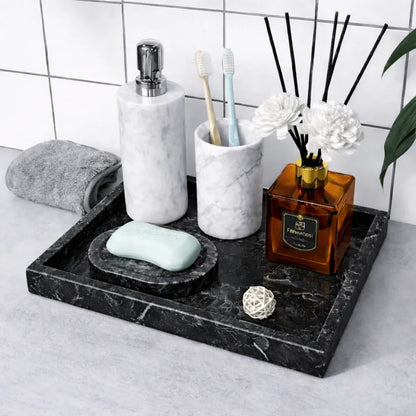 Opal Marble Vanity Tray
