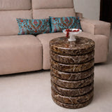 Opaline Sculpt Side Table
