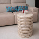 Opaline Sculpt Side Table