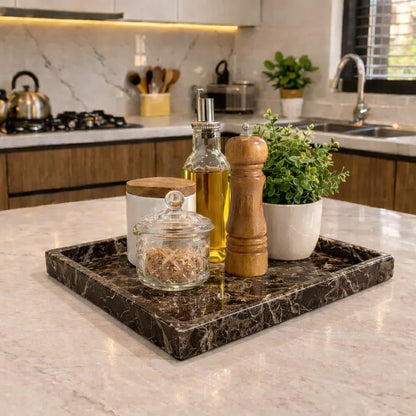 Ottoman Marble Decor Tray