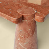 pink onyx stone square coffee table in uae