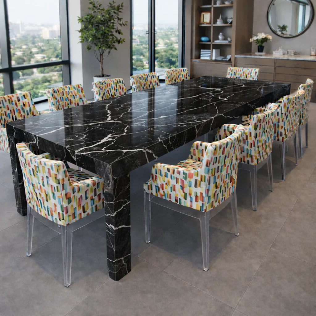 Prime Marble Rectangular Dining Table