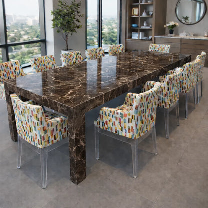 Prime Marble Rectangular Dining Table