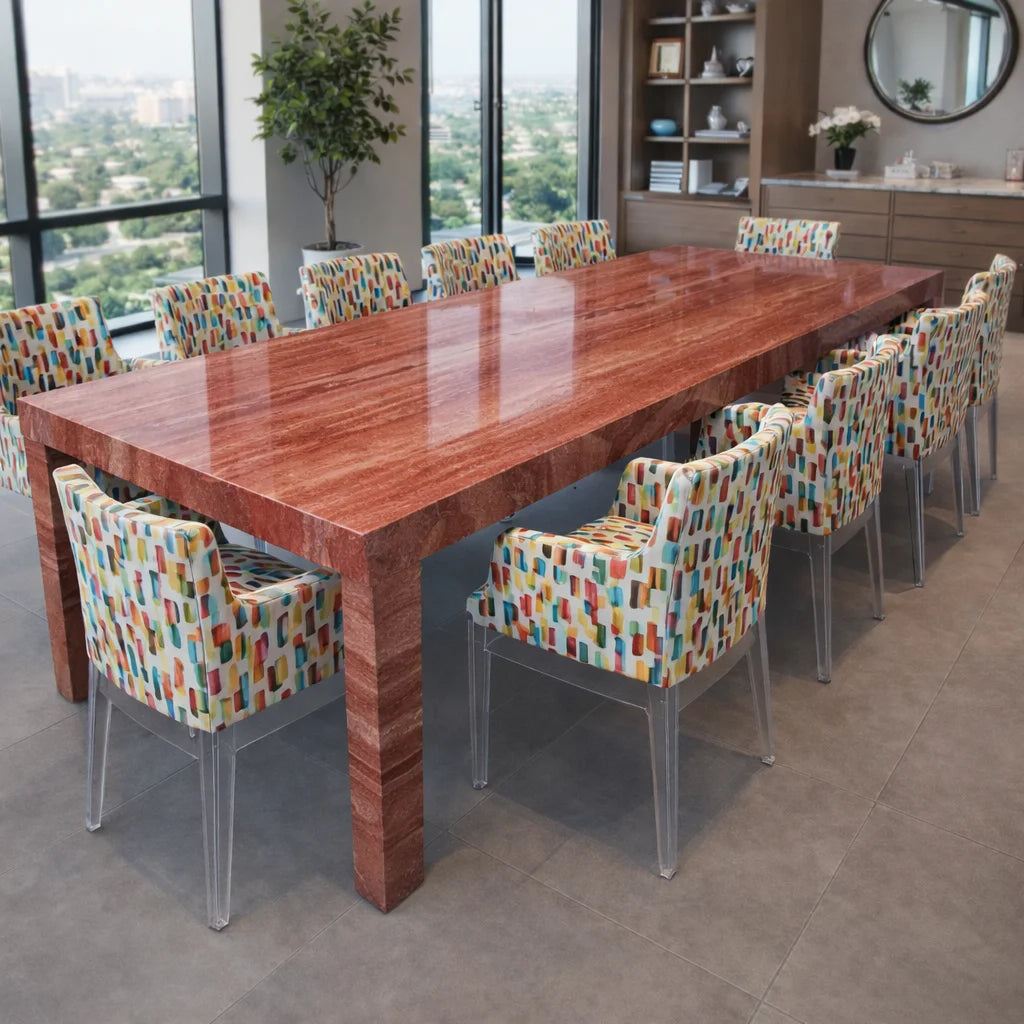 Prime Marble Rectangular Dining Table