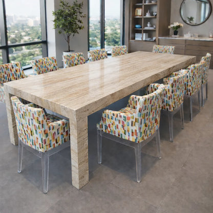 Prime Marble Rectangular Dining Table
