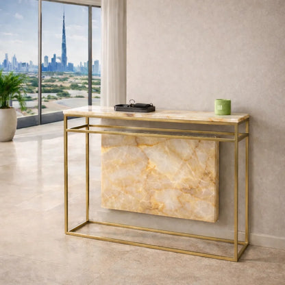 Radiator Bianco Console  Table