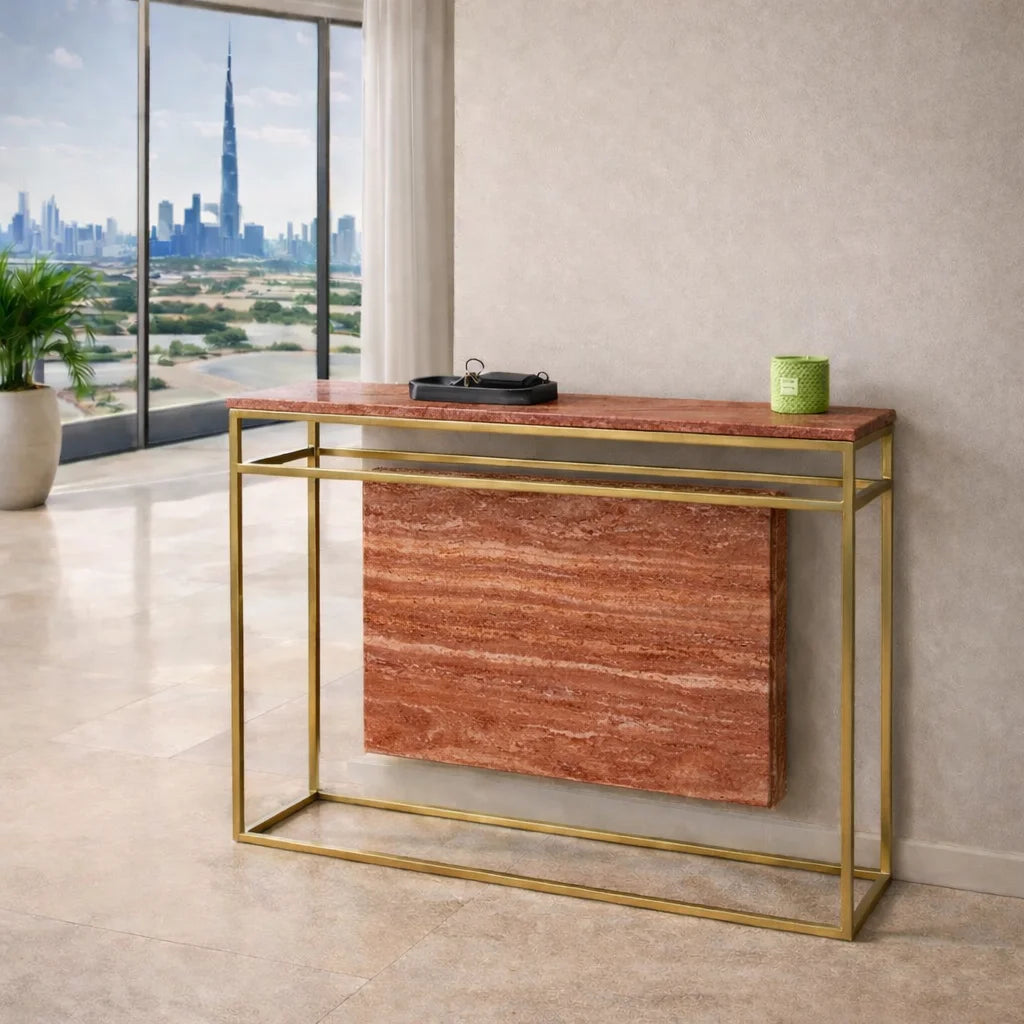 Radiator Bianco Console  Table