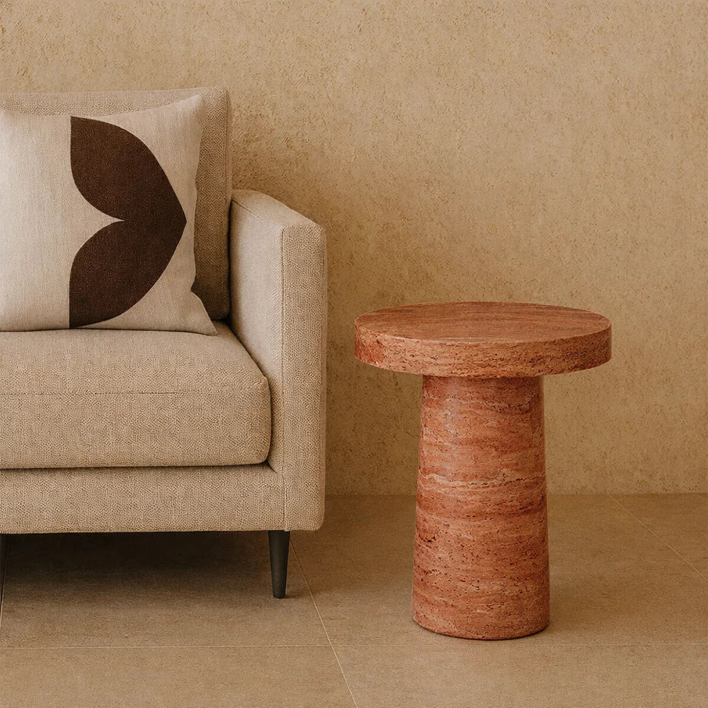 Serenza Stone Side Table