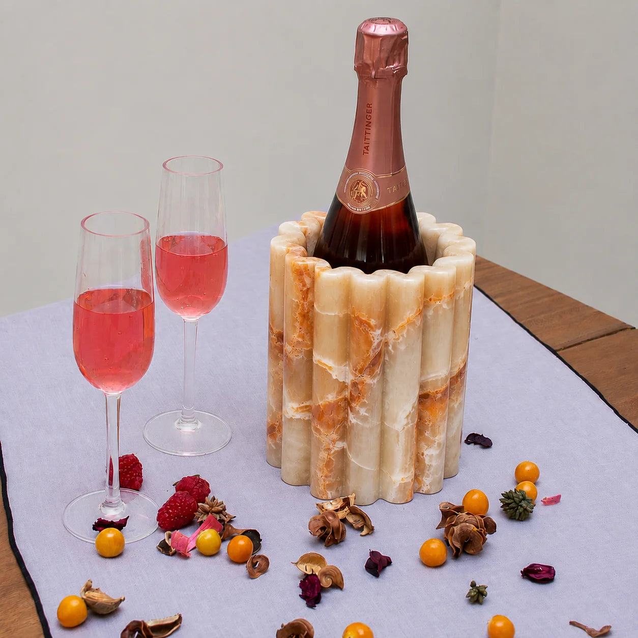 Rosetta Fluted Vase