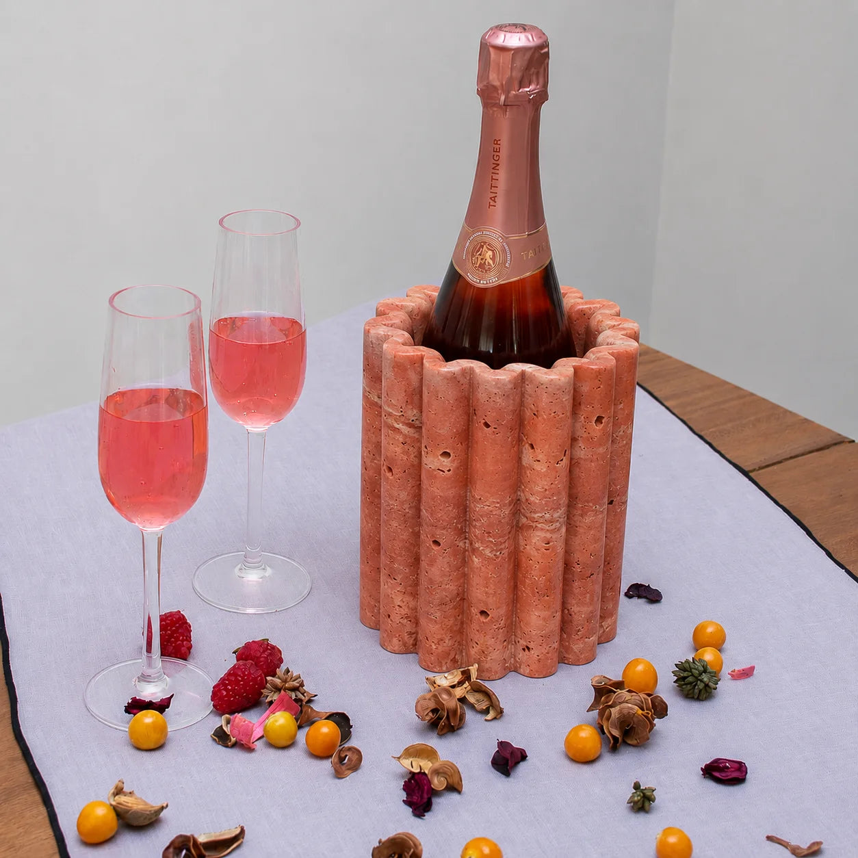 Rosetta Fluted Vase