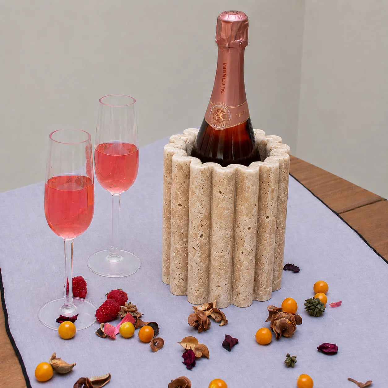 Rosetta Fluted Vase