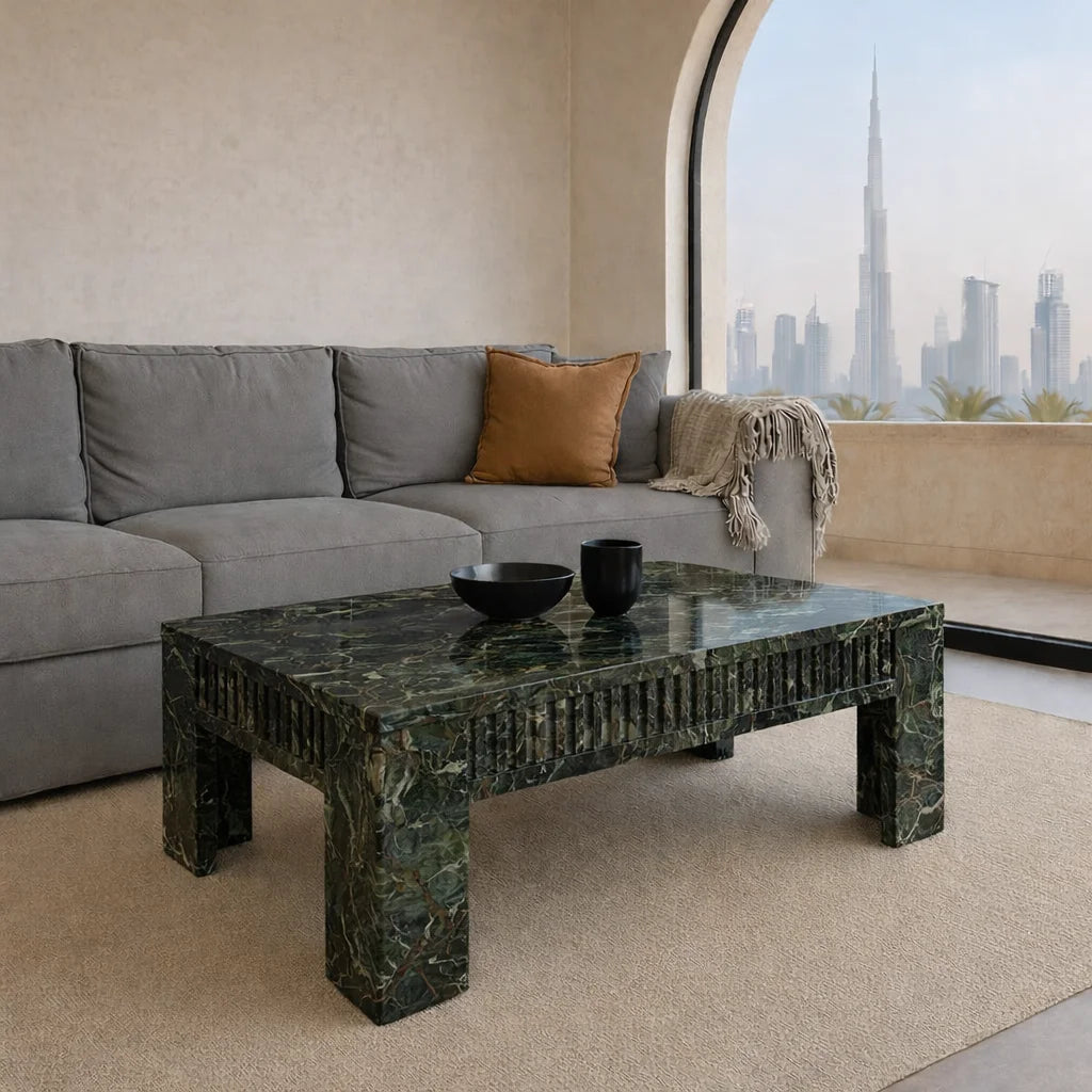 Rossa Levanto Marble Coffee Table
