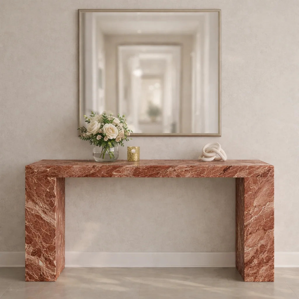 Rosso Royale Console Table