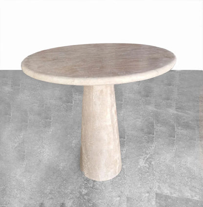 Travertine Round Dining Table in UAE