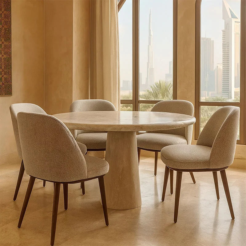 Marble Round Dining Table