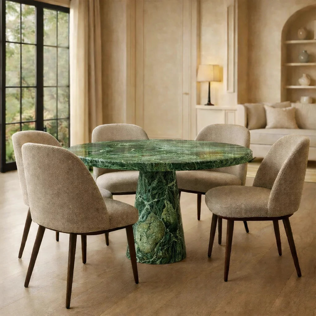 Marble Round Dining Table