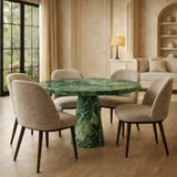 Marble Round Dining Table