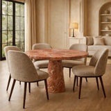 Marble Round Dining Table