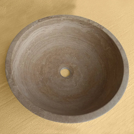 Round Stone Sink for Bathroom in UAE