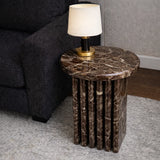 Royal Jade Pillar Side Table
